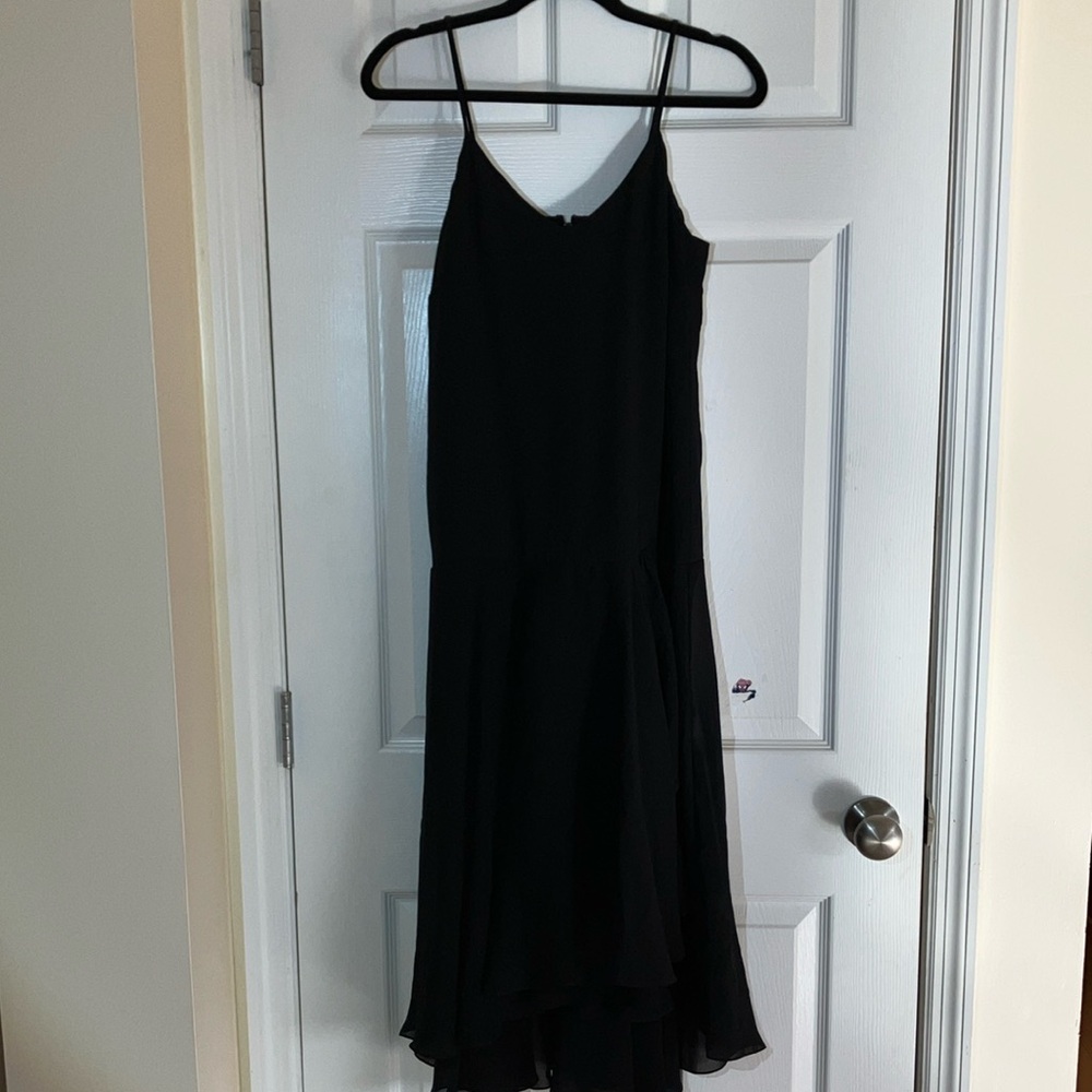 B Altman Noel Sophisticates Vintage Black Dress Sheer ILGWU